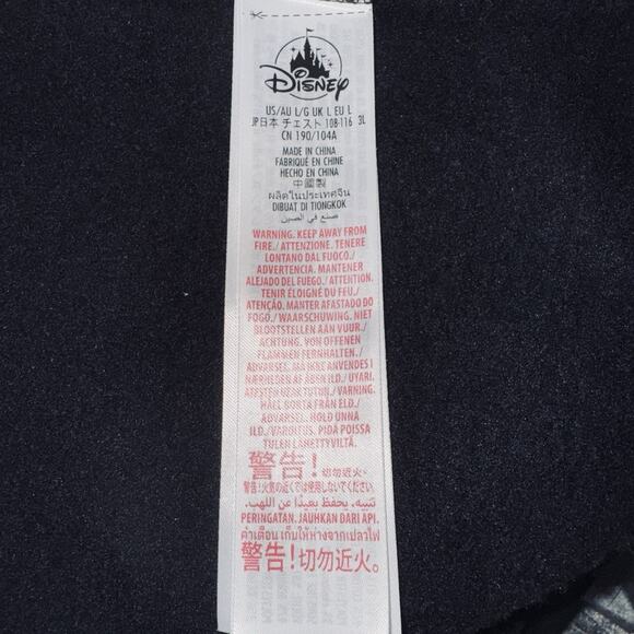 Star Wars Disney Parks Saga Collection Zip Hooded Jacket Large Puff Metallic Ink - Picture 7 of 10